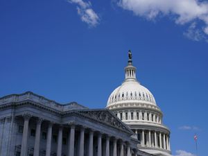 Supporting image for story: Man opens fire near US Capitol before killing himself