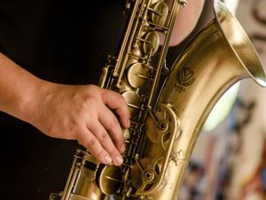 Supporting image for story: Night of jazz at sculpture museum