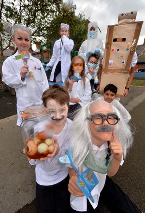 A group of ‘mad’ scientists

