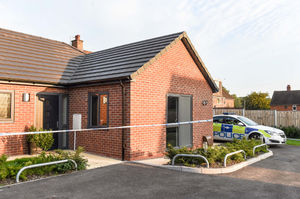 Police at the scene. Pic: SnapperSK