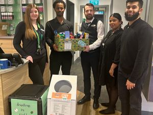 Supporting image for story: Local opticians puts Black Country Foodbank in focus