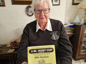 Stalwart- Sylvia Enefer who wants to get the total raised by the competition to £500,000 by next year