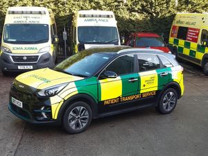 Supporting image for story: Ambulance Service replaces all non-emergency transport vehicles with fleet of Kia e-Niro EVs