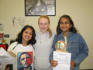 Elisha Kaila, Megan Haney and Ria Shemar