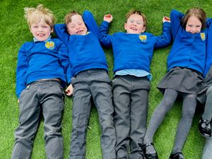 Supporting image for story: PTA helps children have fun in the sun with new outdoor play surface