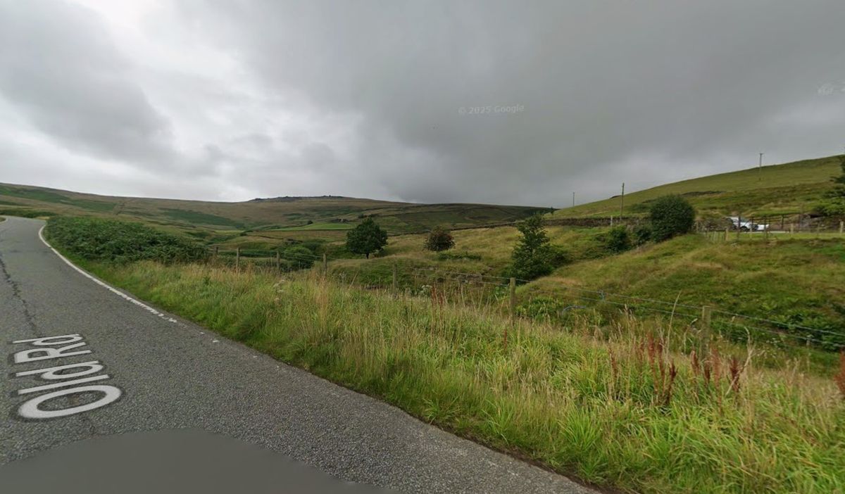 Emergency services called to reports of crash in fields north of Manchester involved plane which took off in Birmingham