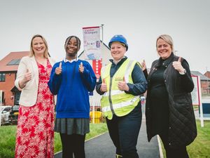 Supporting image for story: Lawley school pupils design flag for new Taylor Wimpey development
