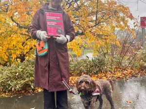 Supporting image for story: ‘Leave only pawprints’: Powys County Council teams up with Keep Wales Tidy to tackle dog fouling