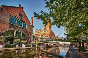 Brindleyplace in Birmingham
