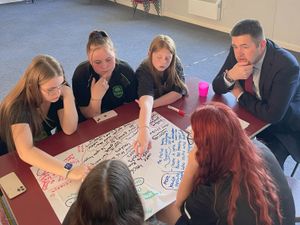 Supporting image for story: MP meets with youngsters to get their priorities for Telford improvements