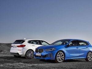 Supporting image for story: BMW reveals new 1 Series hatch and more powerful M135i sibling