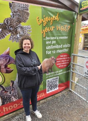 Keira Mayhew at Hoo Zoo and Dinosaur World