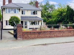 Supporting image for story: Four-bedroom Walsall home with studio annex and landscaped gardens for £550k