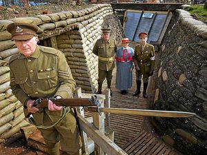 Supporting image for story: Staffordshire museum brings home stark life in trenches - with video and gallery