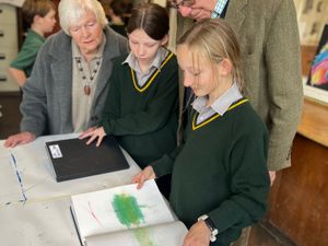 Supporting image for story: School children in Shropshire host loved ones to mark National Grandparents Day
