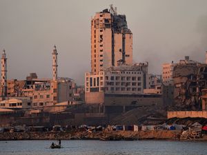 Supporting image for story: Israeli strikes on Gaza kill at least 20 as war rages on