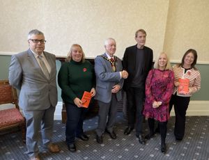 Lee Child visited West Bromwich on Saturday as part of Sandwell Libraries Literature Festival