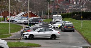 The scene of a disorder at Ketley Fields, Kingswinford.