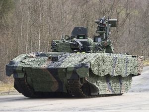 Supporting image for story: Ajax armoured vehicle programme has ‘left its troubles behind’, says minister