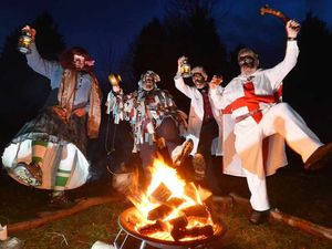Supporting image for story: From clog and morris dancing to wassailing, visitors celebrate old fashioned traditions at Staffordshire site