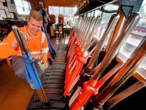 Supporting image for story: Full steam ahead as workers prepare Severn Valley Railway for reopening