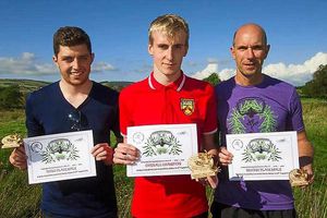 Supporting image for story: Wombourne swimmer beats off 140 rivals for bog snorkelling victory