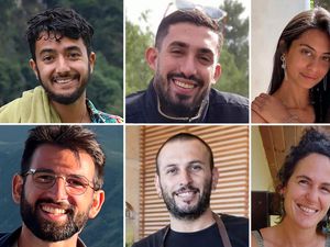 Supporting image for story: Bodies of six hostages seized by Hamas recovered from Gaza