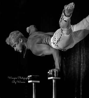 Death-defying circus acts