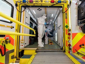 Supporting image for story: Ambulance staff ‘assaulted for asking patients to wear face mask’