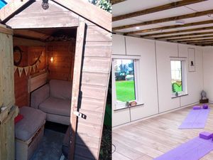 Supporting image for story: Yoga studio and tiki bar among lockdown-inspired Shed of the Year entries