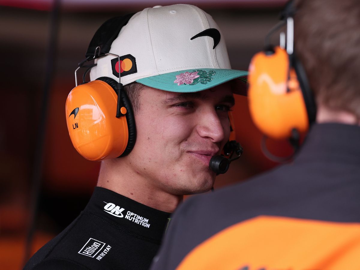 Lando Norris has the edge on title rival Oscar Piastri in practice at Sao Paulo