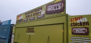 Street Eats have a stall at the Grand Slam