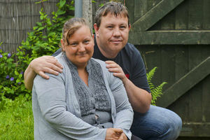 Supporting image for story: Wedding for woman who doesn't know how long she has left to live