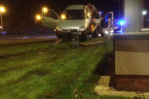 The scene of Wednesday's crash. Picture @Wellingtoncops