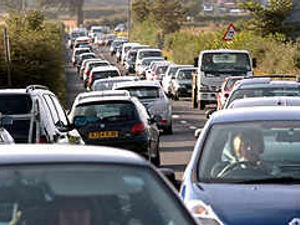 Supporting image for story: Traffic woe at V festival
