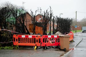 Some of the damage