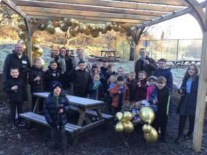 Supporting image for story: £4,500 wellbeing garden opens at Wolverley school