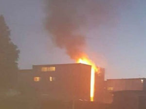 Supporting image for story: Boys, 12 and 15, arrested over Tipton flats fire drama