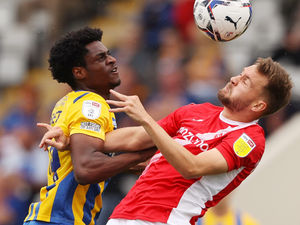 Supporting image for story: Steve Cotterill challenges Nathanael Ogbeta to be better for Shrewsbury
