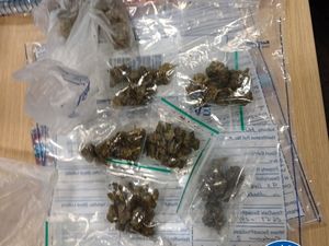 Drugs were found inside the property. Photo: West Midlands Police