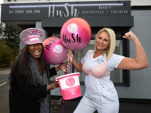 Supporting image for story: Bloxwich salon turns pink to raise awareness of breast cancer