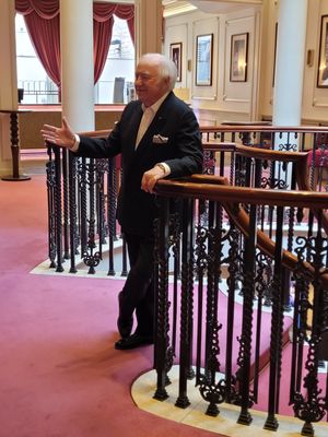 Jimmy Tarbuck at the London Palladium