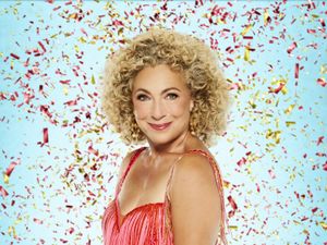 Supporting image for story: Strictly star Alex Kingston reveals womb cancer diagnosis