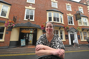 Catherine Growcott is to leave the Talbot Hotel