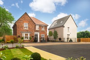 B&DWM - 001 - Typical street scene at The Damsons housing development in Market Drayton