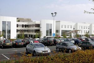 The monument will be placed near the hospital car park