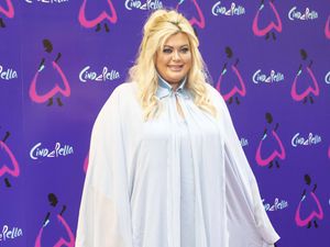 Supporting image for story: We’re coming to save you – Gemma Collins helps rescue car from ditch