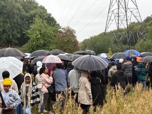 Tame Road was the destination of the walk
