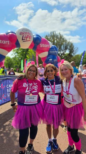 Diane Rudge, Rajinder Reehal and Leigh Corbett from Wolverhampton
