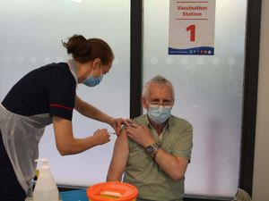 Supporting image for story: Man, 81, the first patient to get Covid-19 vaccination in the Black Country